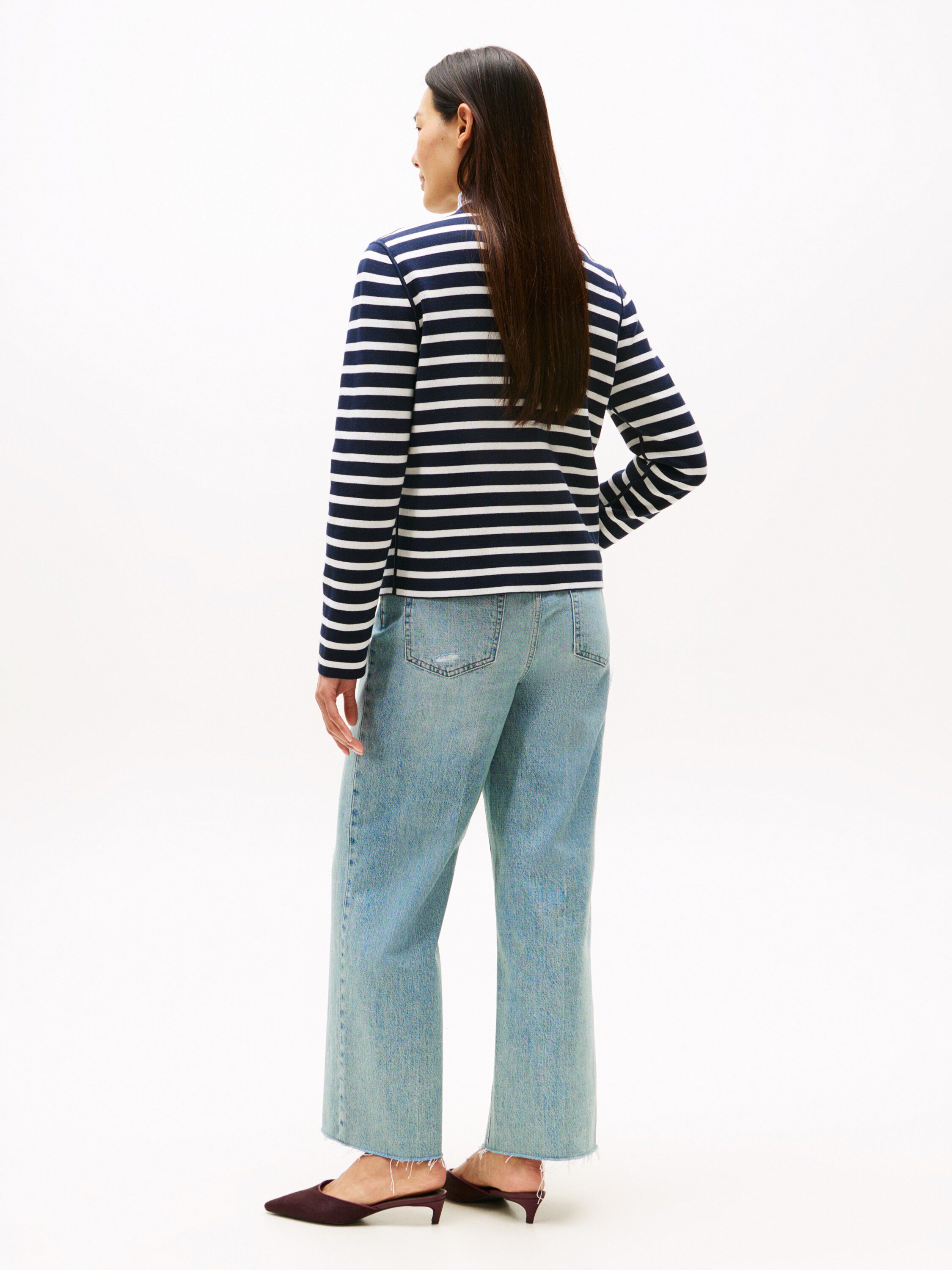 CO JERSEY REVERSIBLE LS CARDI