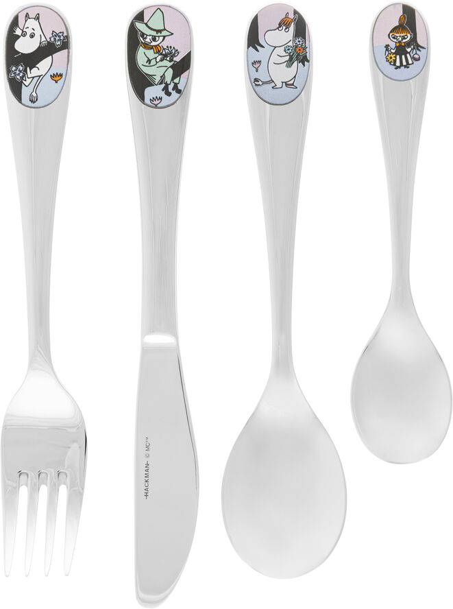 Moomin Arabia bestik børnesæt Venner For Evigt