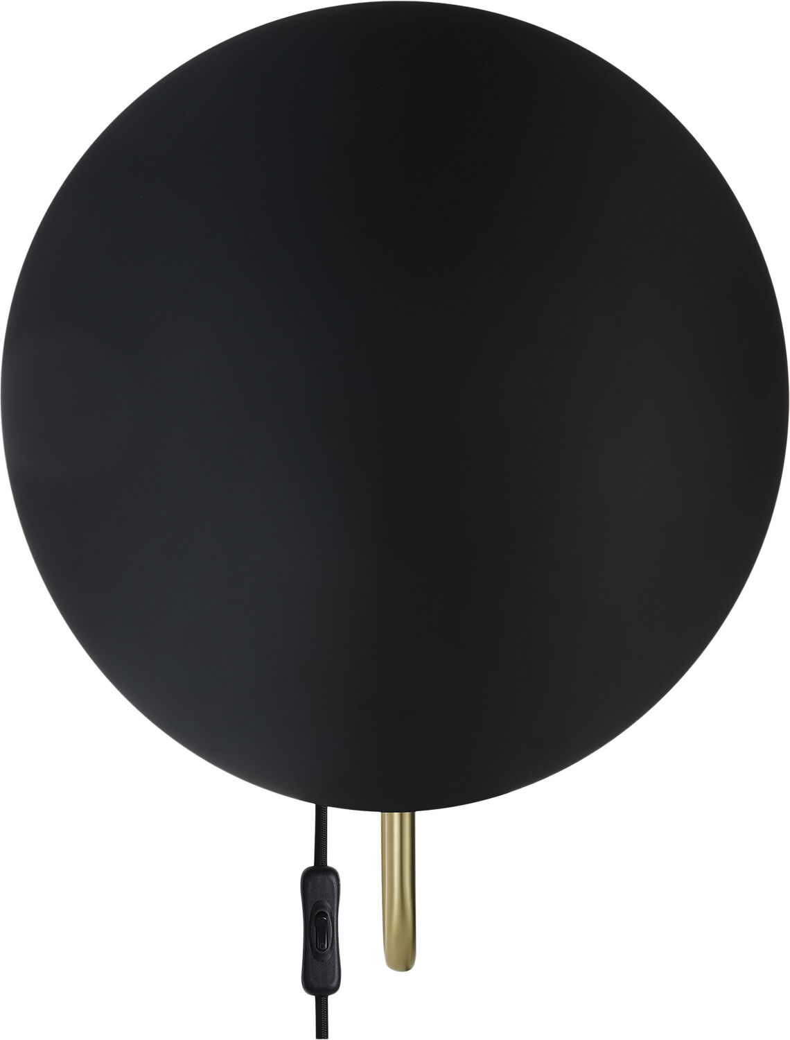 Spargo | V&aelig;glampe | Sort/Messing