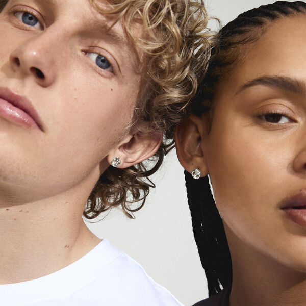 LUCA earrings silver-plated