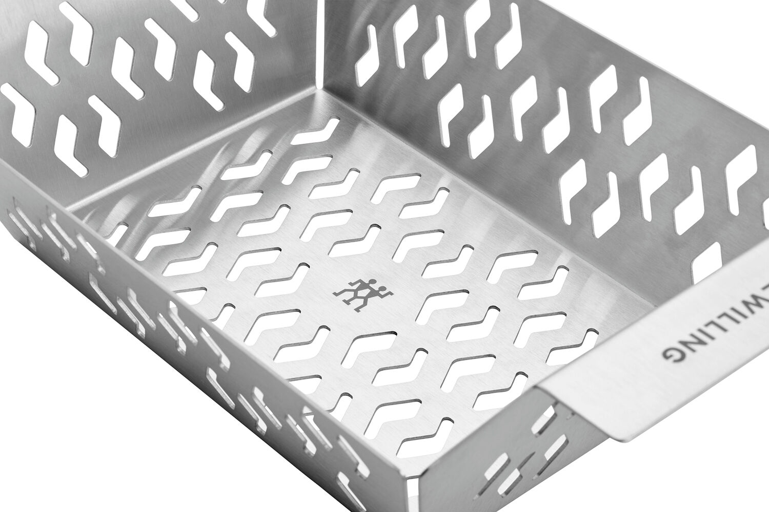 BBQ+ Grillkorg S Silver Rektangul&auml;r