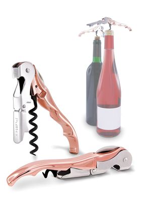 Vinåbner Pulltaps Classic Rose Gold m hylster