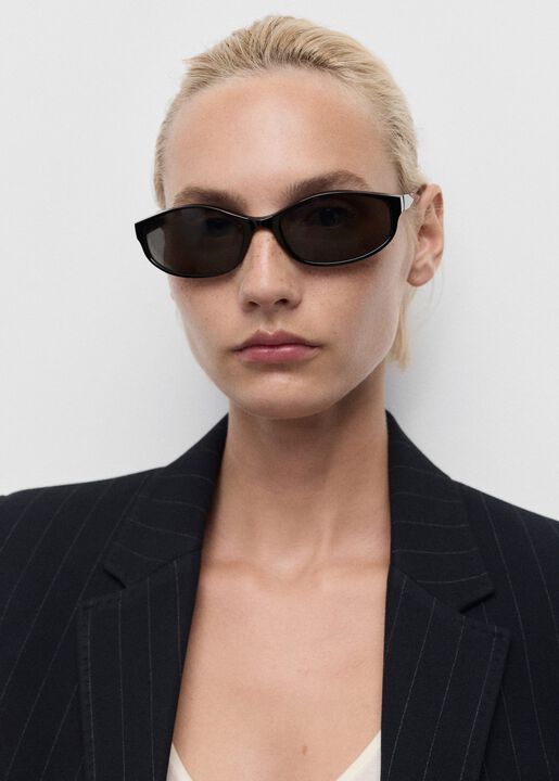 Straight-fit suit jacket