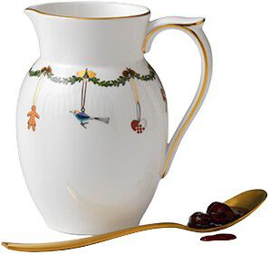 Star Fluted Christmas kanna 90 cl