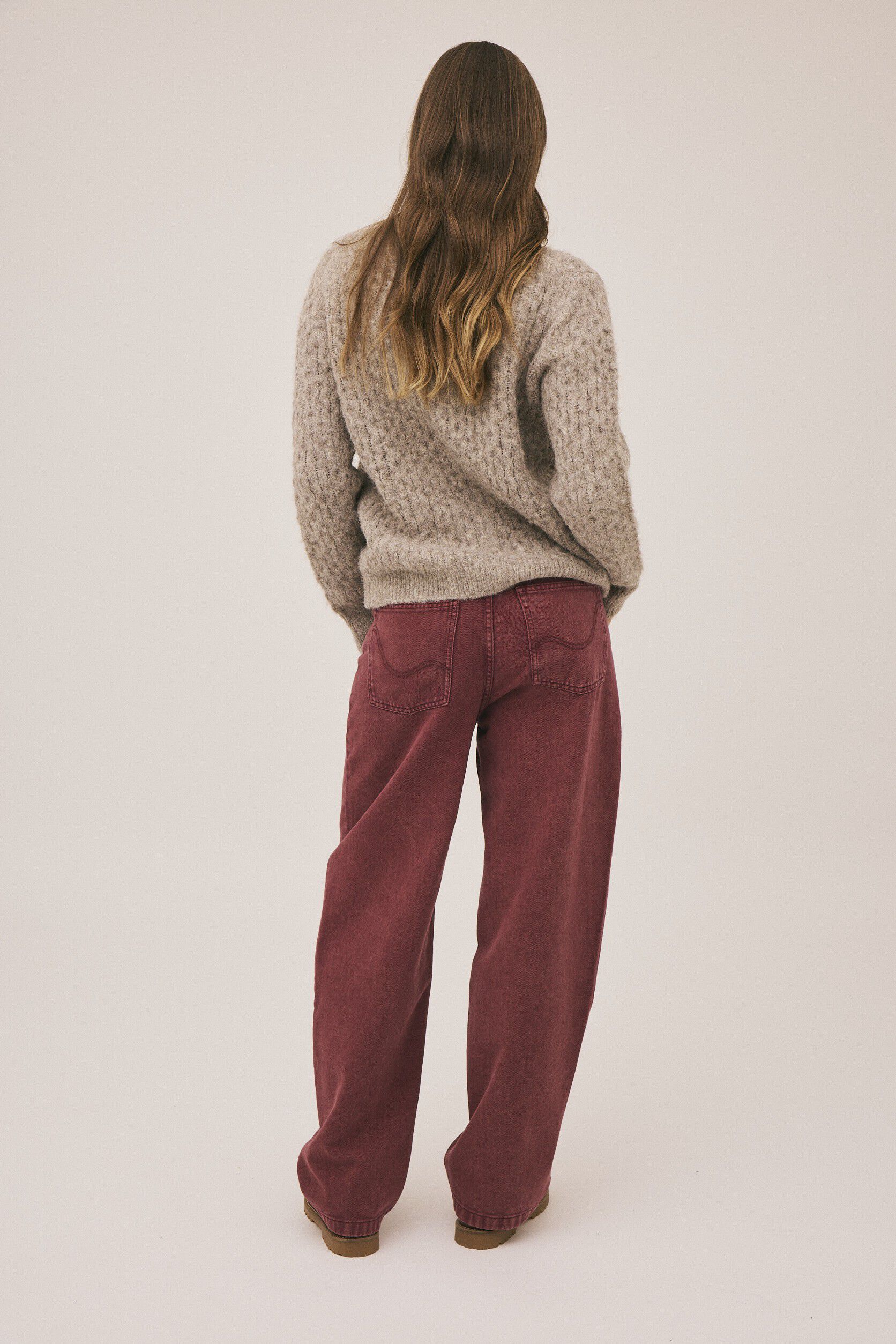 Emma M125 Barrel jeans - 100% &Oslash;kologisk bomuld GOTS