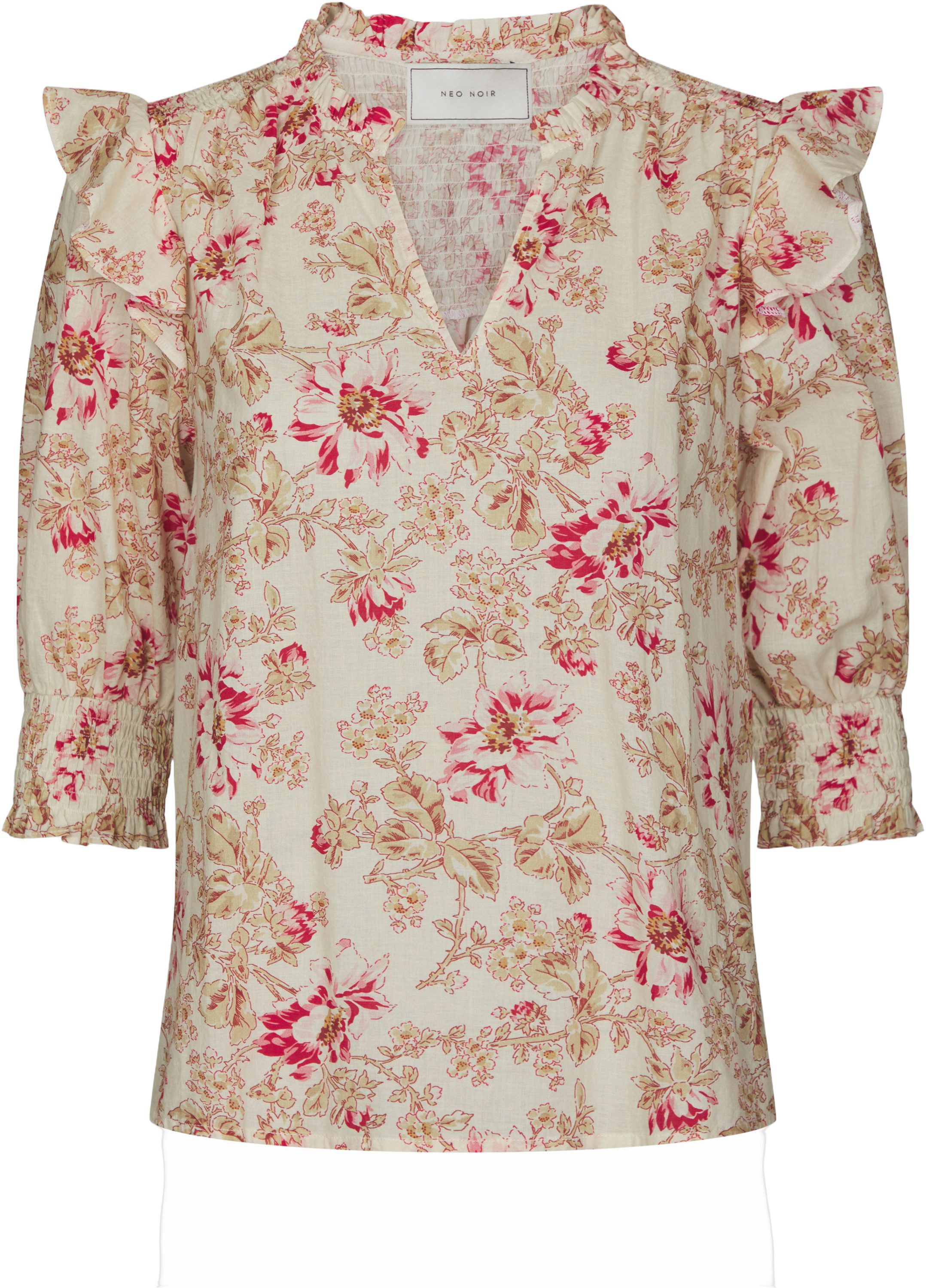 Davina Flower Rose Blouse