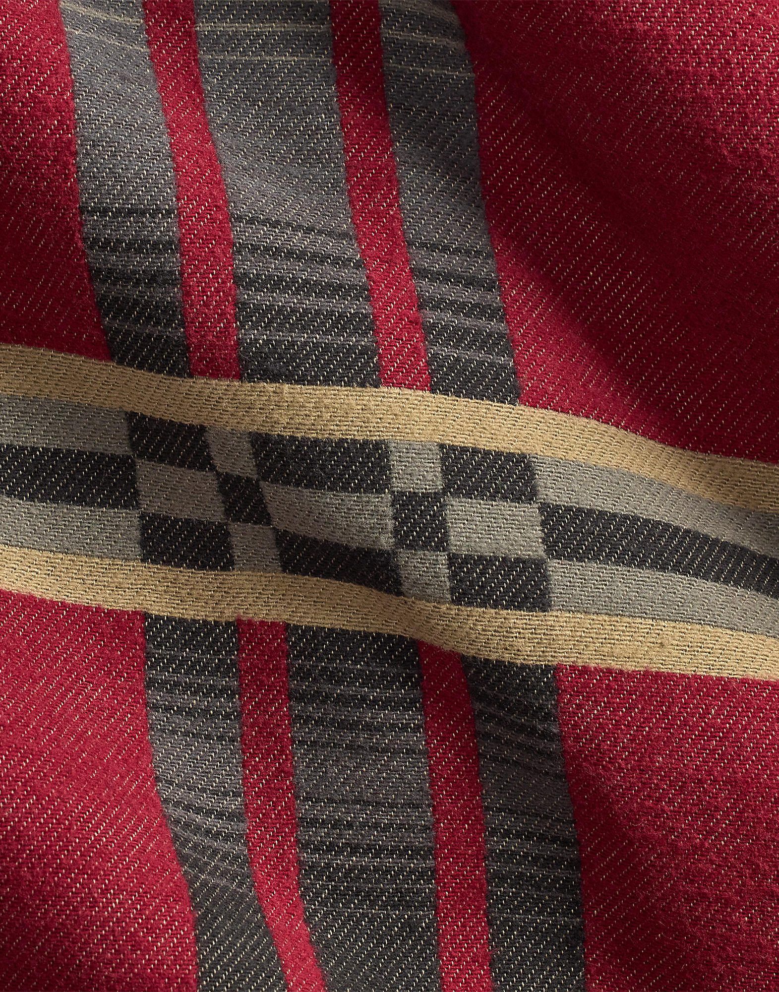 Classic Fit Jacquard Flannel Workshirt