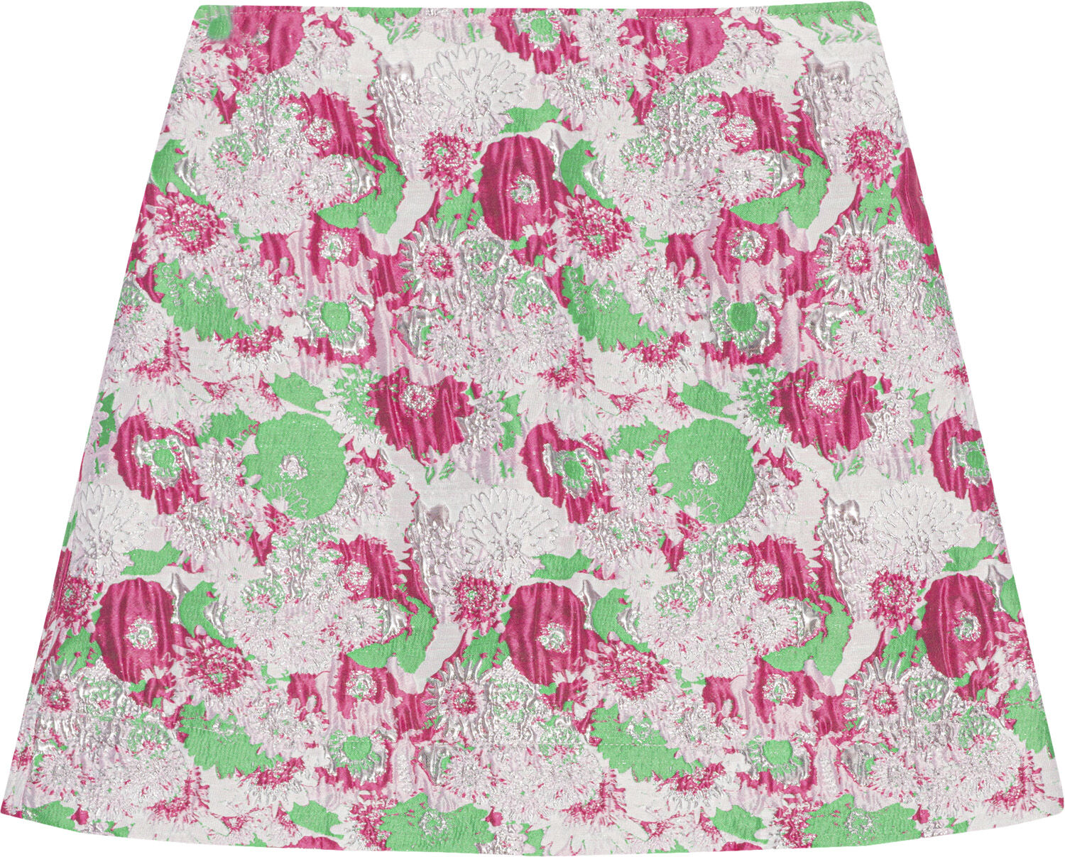 3D minikjol i jacquardtyg