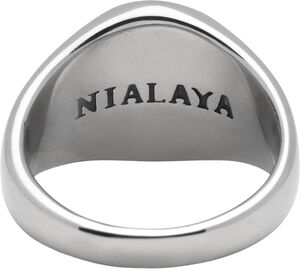 Men's Stainless Steel Crest Ring