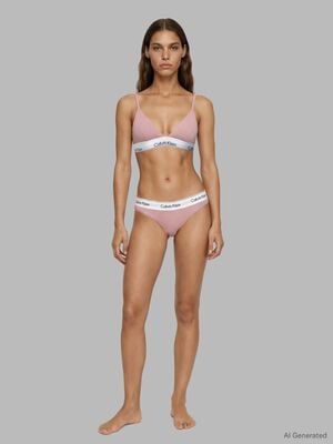 Icon Cotton Modal Lightly Lined Triangle Bra