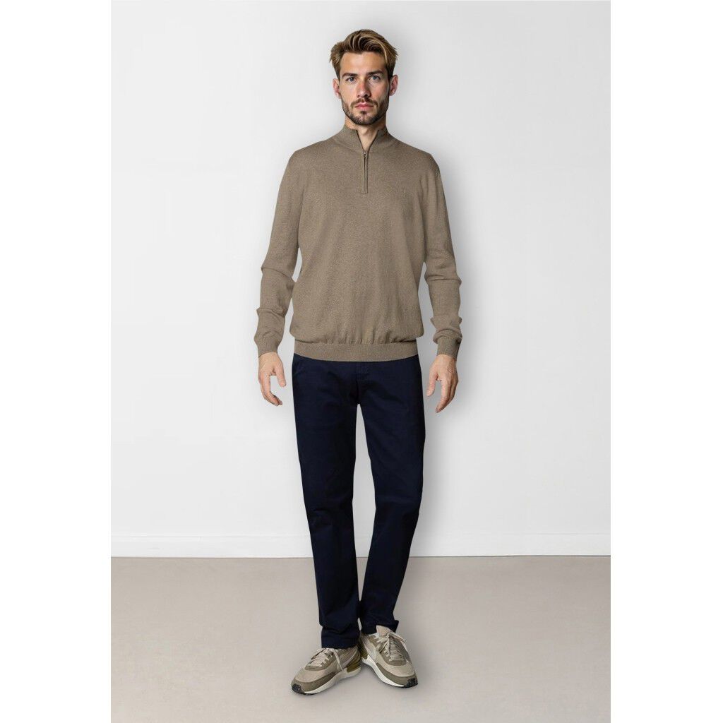 Claude half zip knit