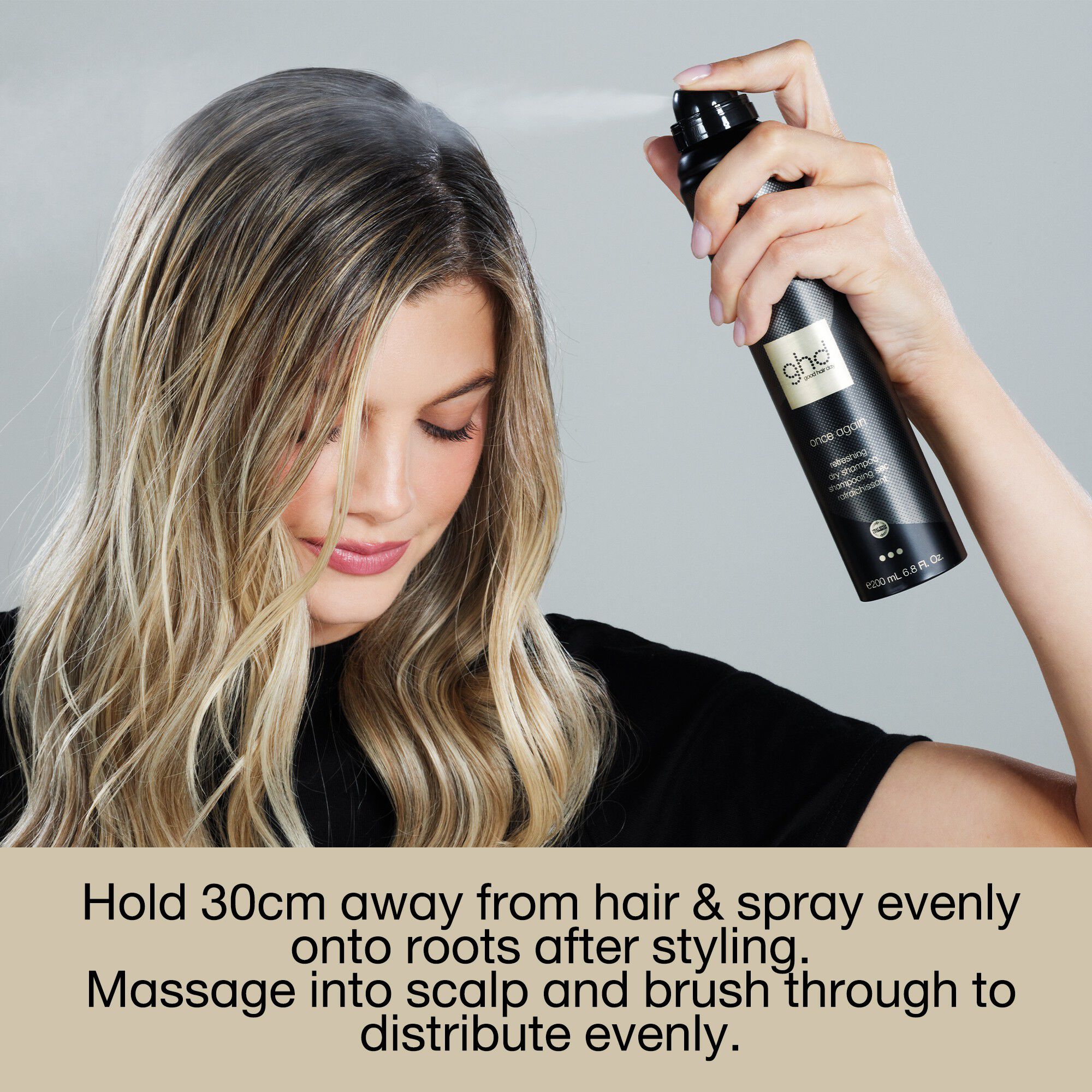 ghd Once Again - Lightweight Refresh Dry Shampoo 200ml