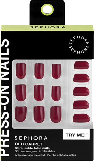 Kit Faux-Ongles R&eacute;utilisables, Pads Adh&eacute;sifs - Gel-effekt, proffsresul