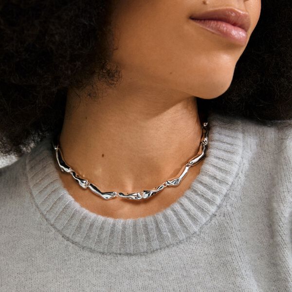 HARRISON necklace silver-plated