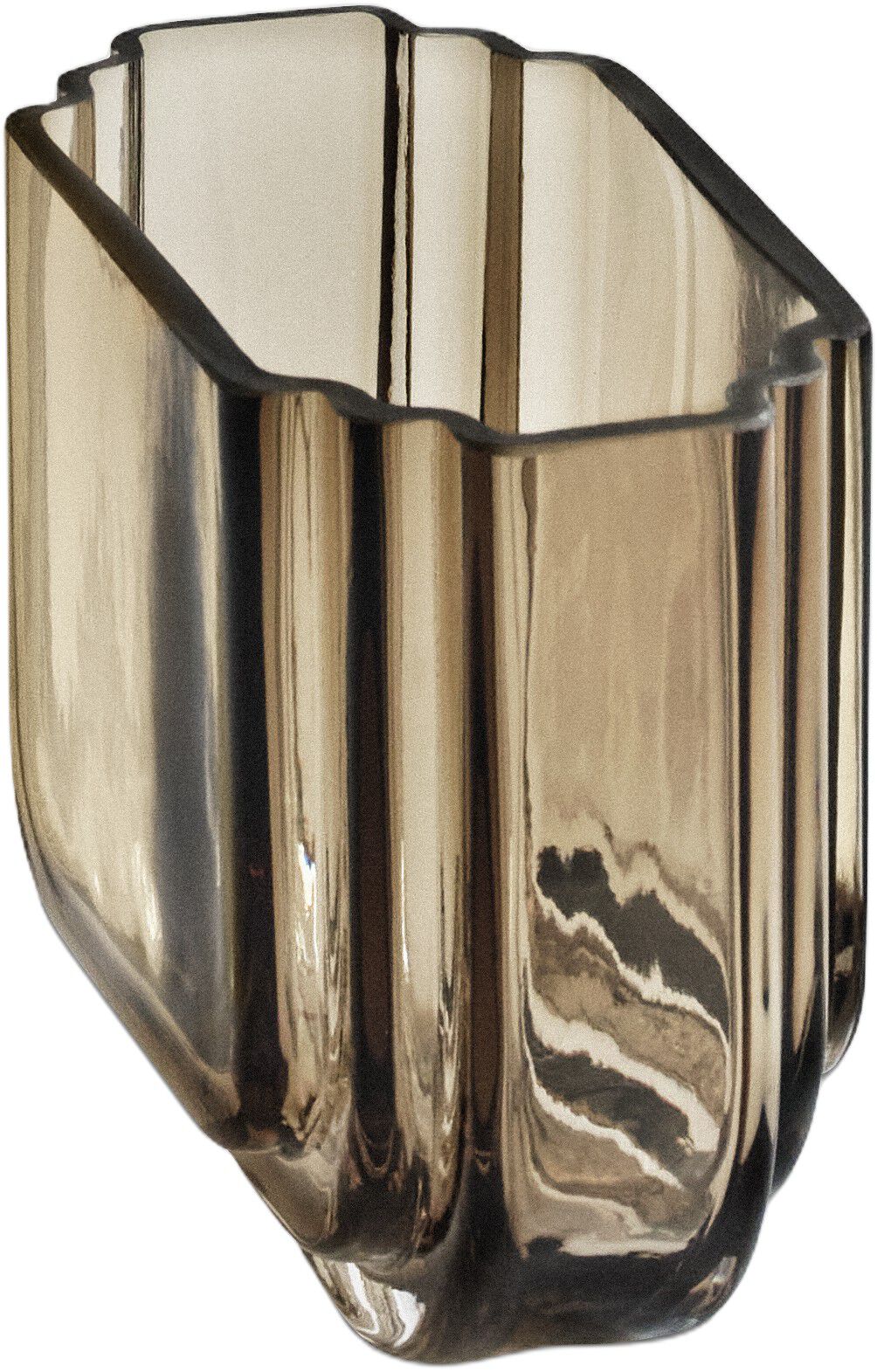 VIMA Vase Oval Smoked