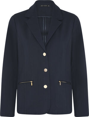 Blazer_ Stretchy Fabric