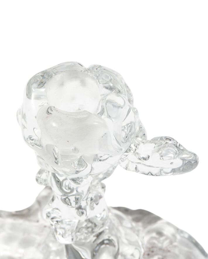 drip candle holder glass S