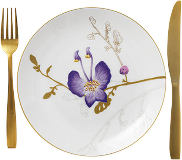 Flora tallrik 22 cm Fikus