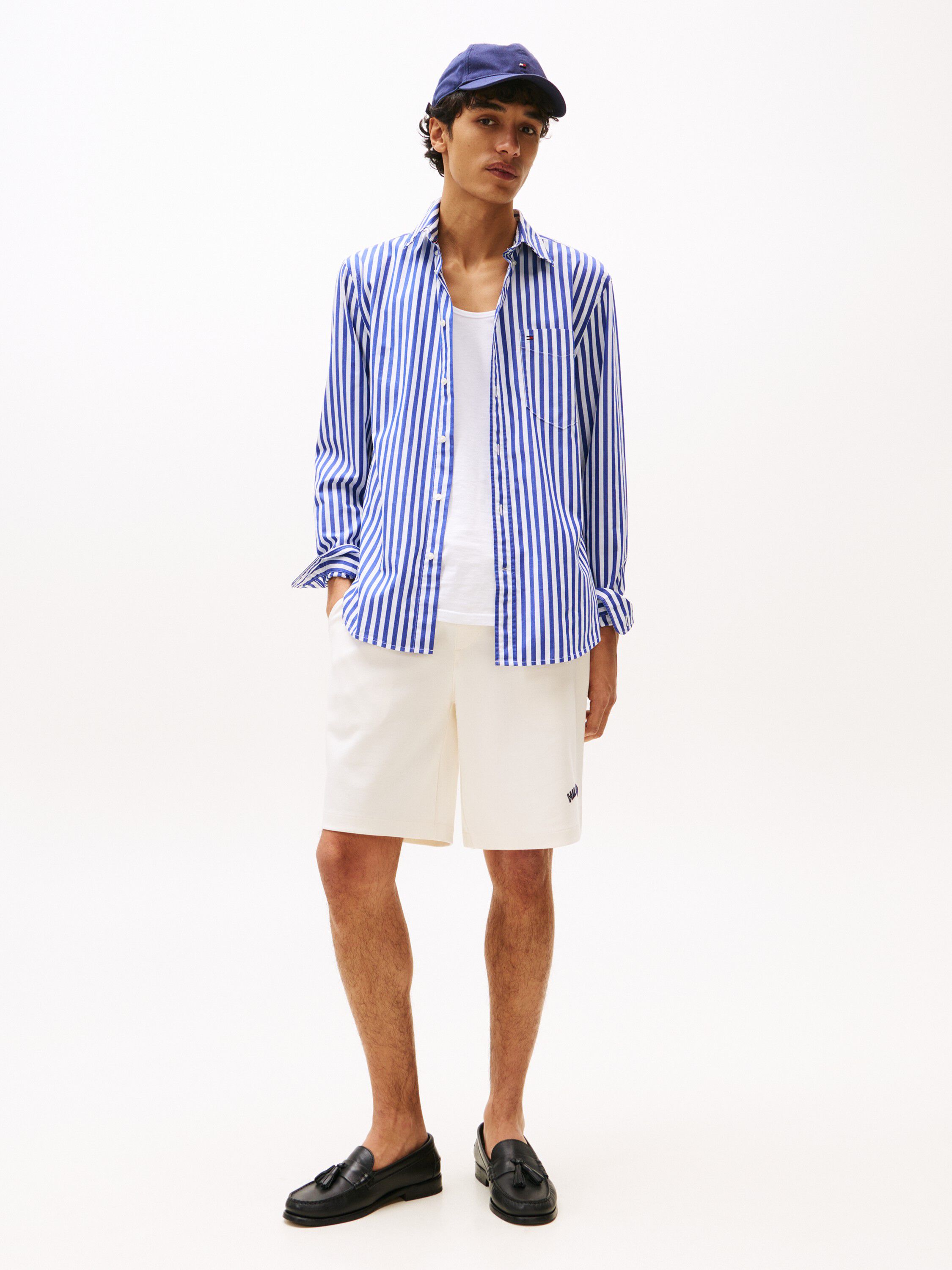 FLEX POPLIN BOLD STRIPE SHIRT