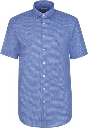 Business shirt Regular 1/2 Kent-Collar Print