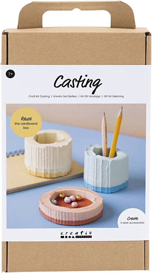 DIY Kit Støbning, Beholdere