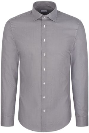 Business shirt Slim 1/1 Kent-Collar Print