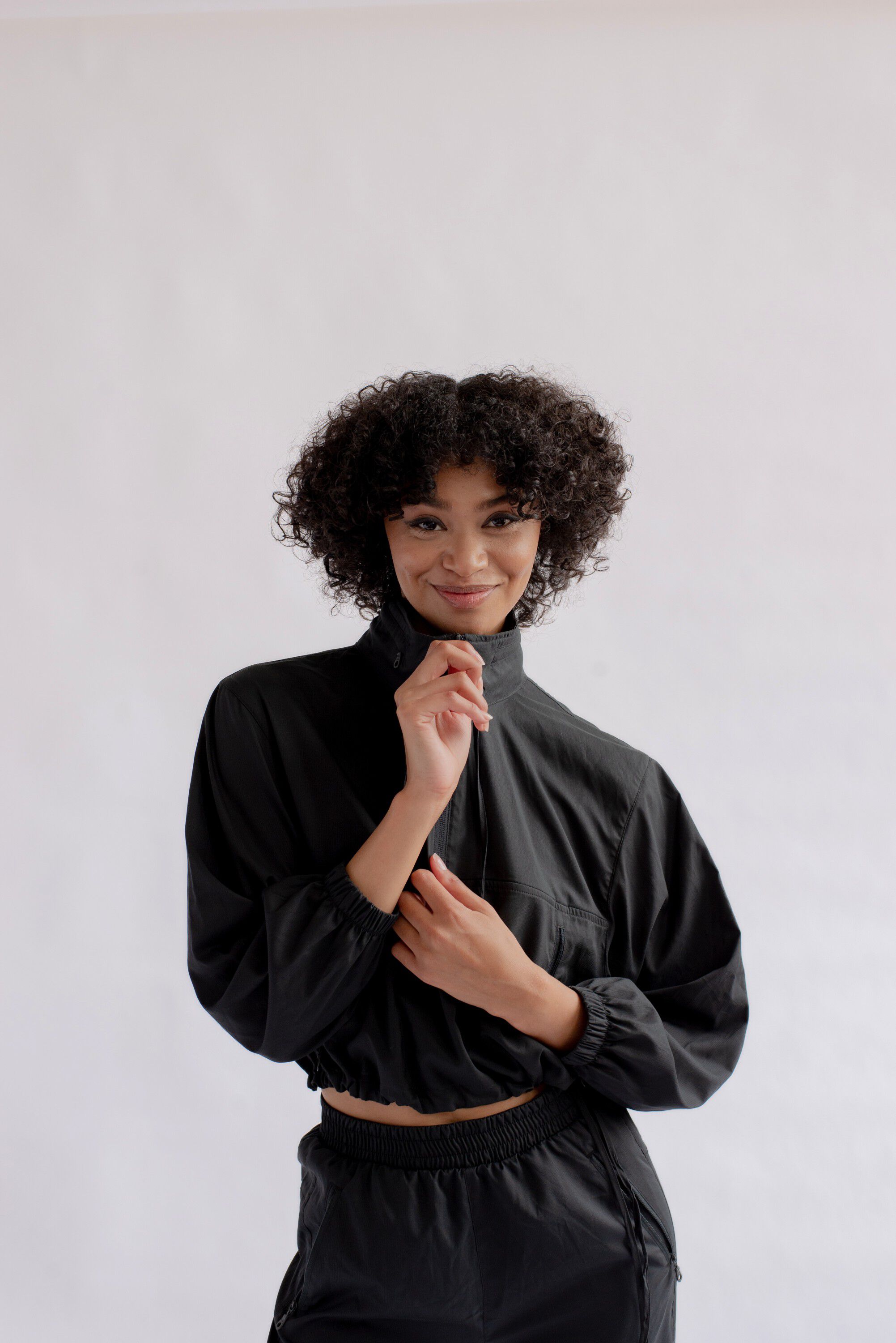 Hummingbird Windbreaker, Half Zip