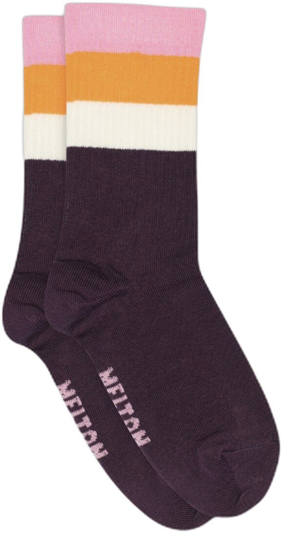 Wide stripes socks