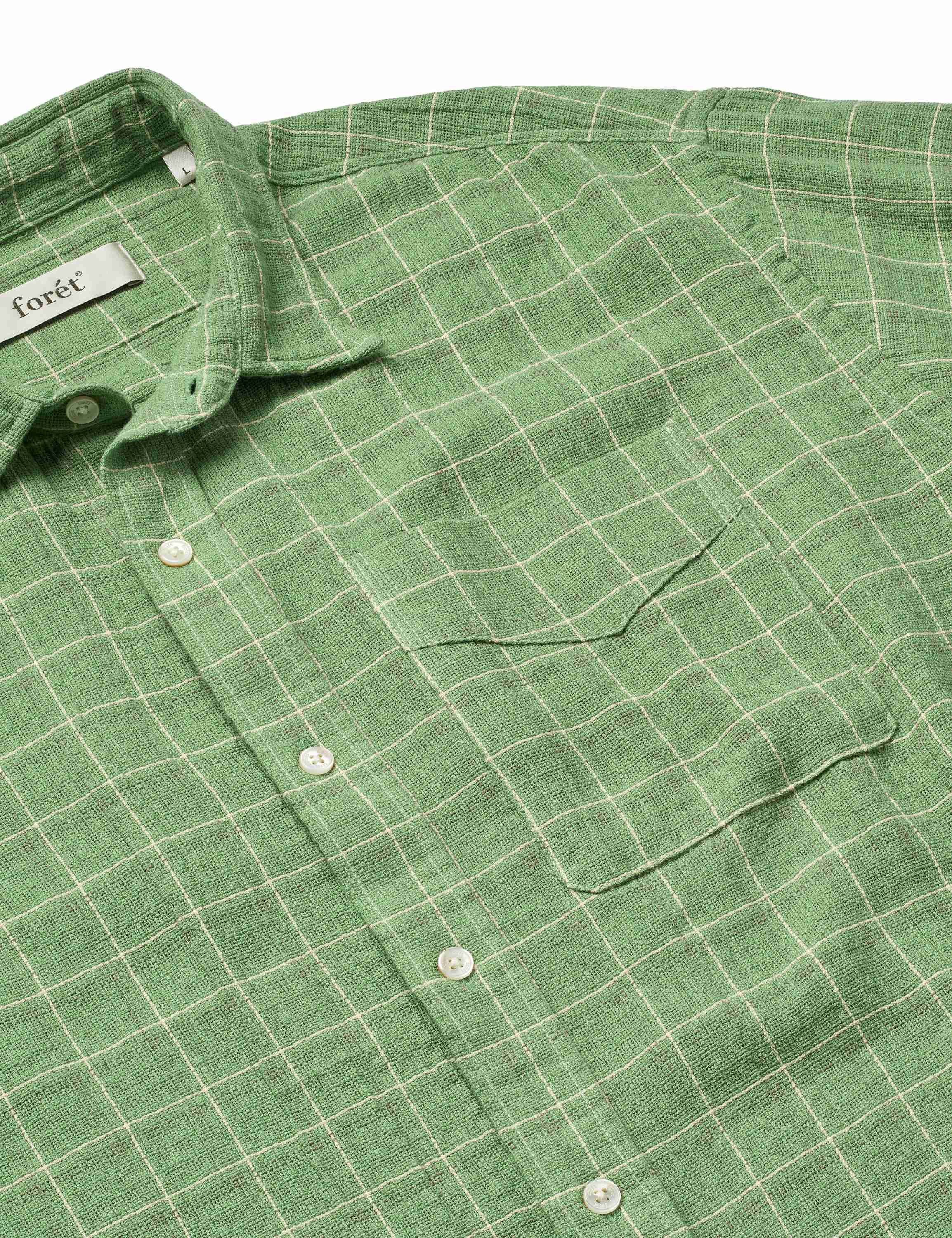 SCOUT RELAXED FIT LOOSE WEAVE CHECK