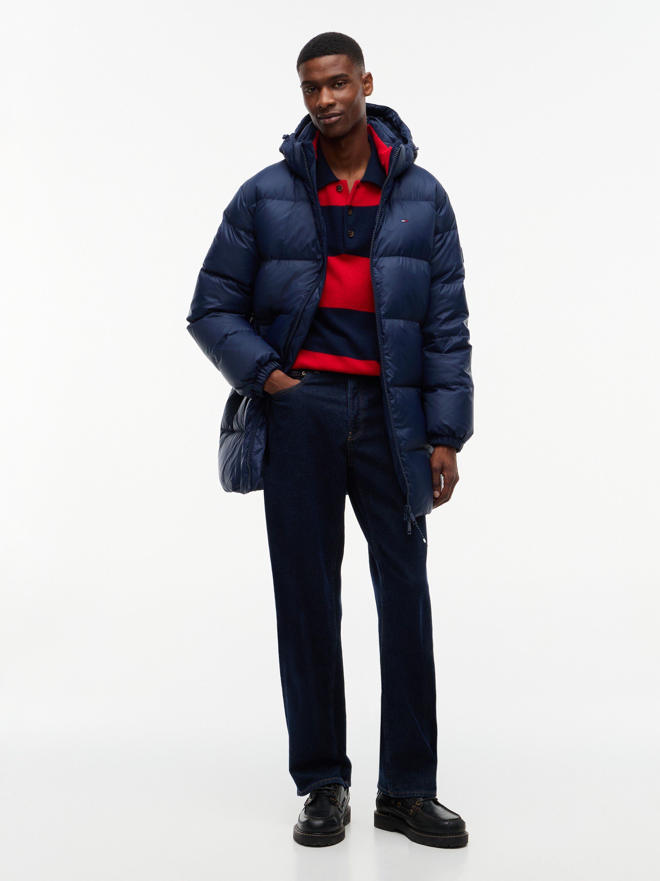 Relaxed Down Hooded Parka