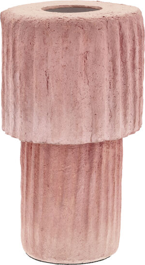 Lampa Styles 25 x 44 cm Rosa Pappmache