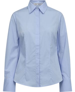 Slim-fit poplin shirt