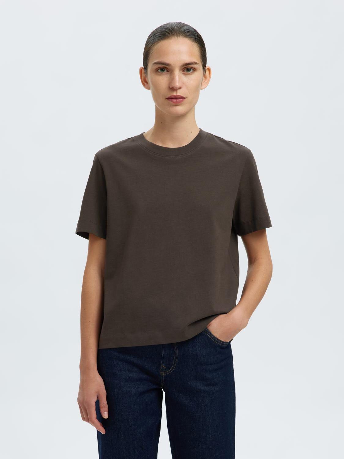 Slwessential Ss Boxy Tee Noos