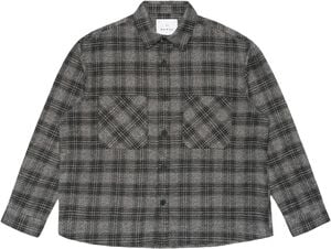Ace Shirt Ls - Black/Grey