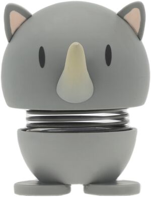 Hoptimist Soft Rhino S Grey