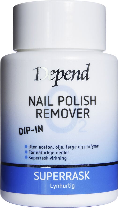 Dipremover blå O2 75ml no/dk