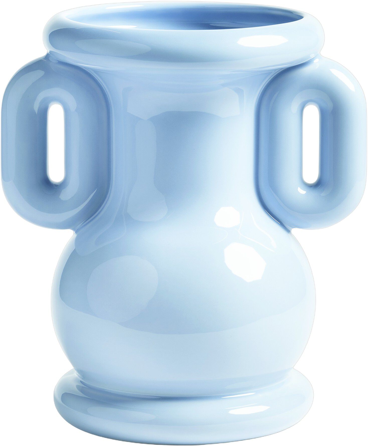 Vase amfora blue