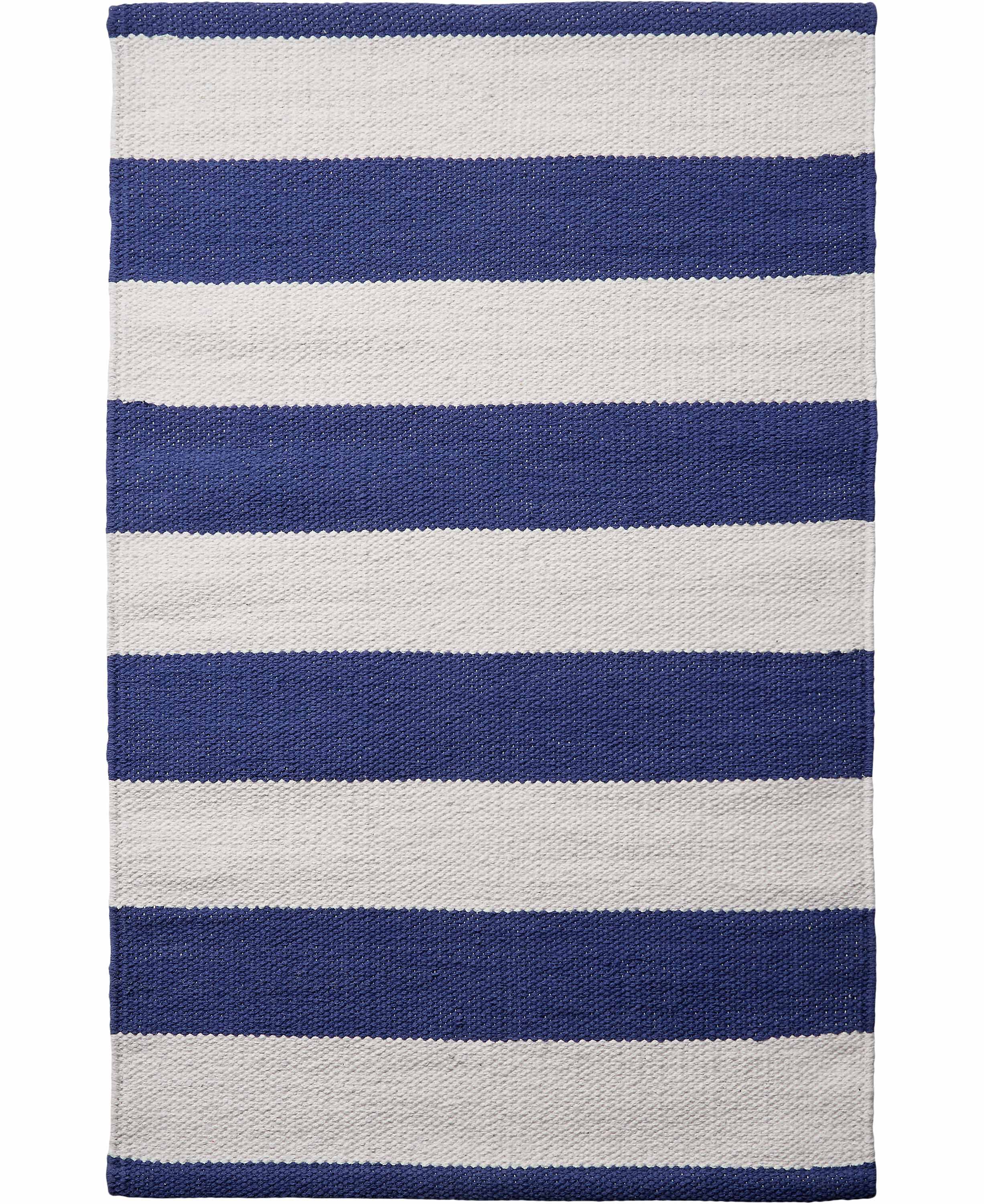 stripe/bl&aring;-hvid, t&aelig;ppe