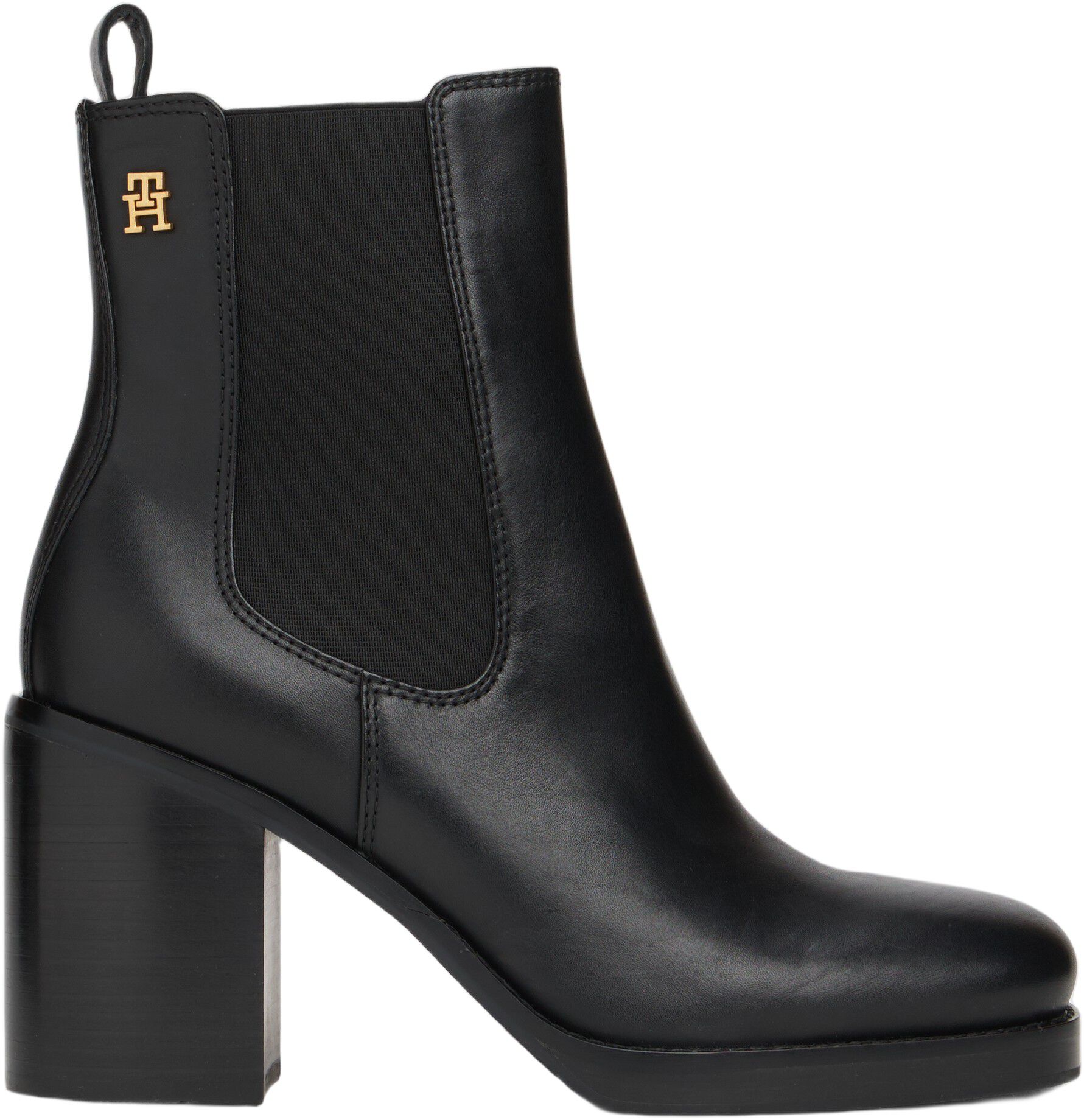 SQUARE TOE CHELSEA HIGH BLOCK HL