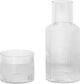 Ripple Small Carafe Set - Clear