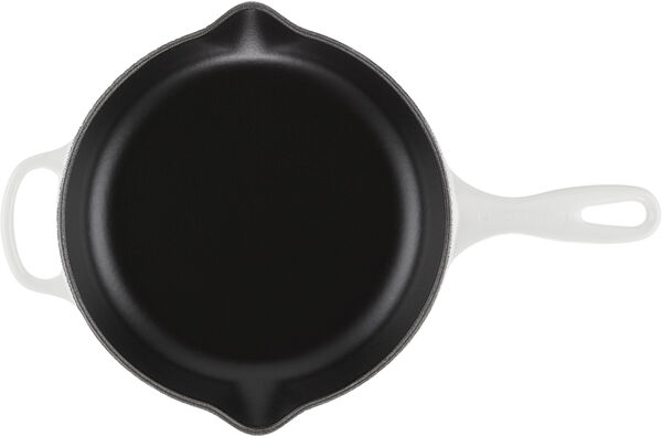 Stegepande støbejern 23cm White