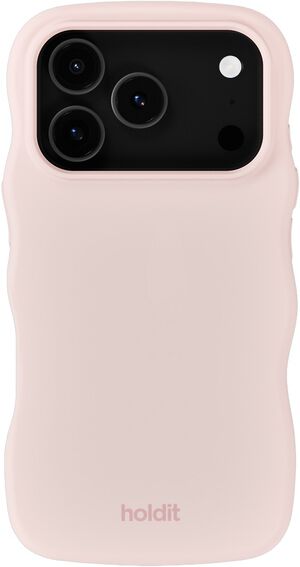 Wavy Silicone MagSafe Cpt. IPH18Pro/17Pro Ballerina Pink