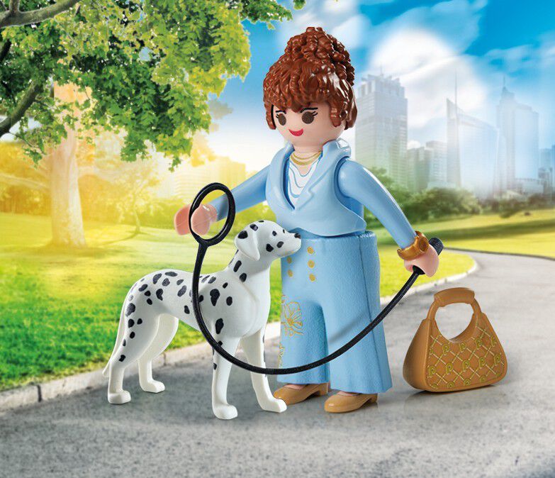 Manager with Dalmatian