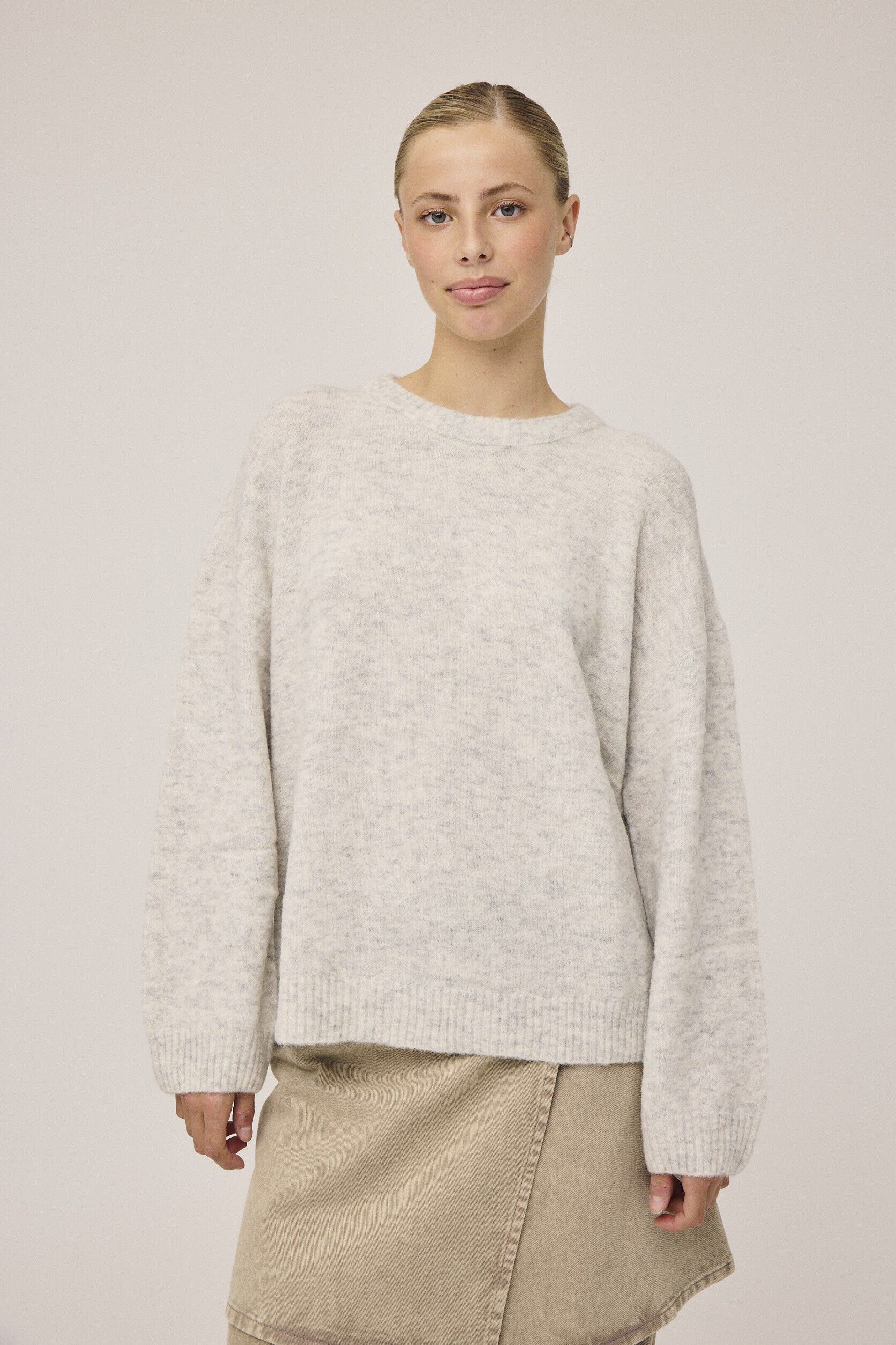 Cindi 8 Striksweater - Alpakamix RWS