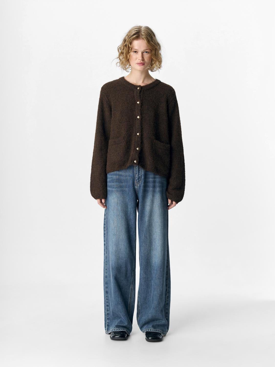 Objsaggia Re L/S Knit Cardigan Noos