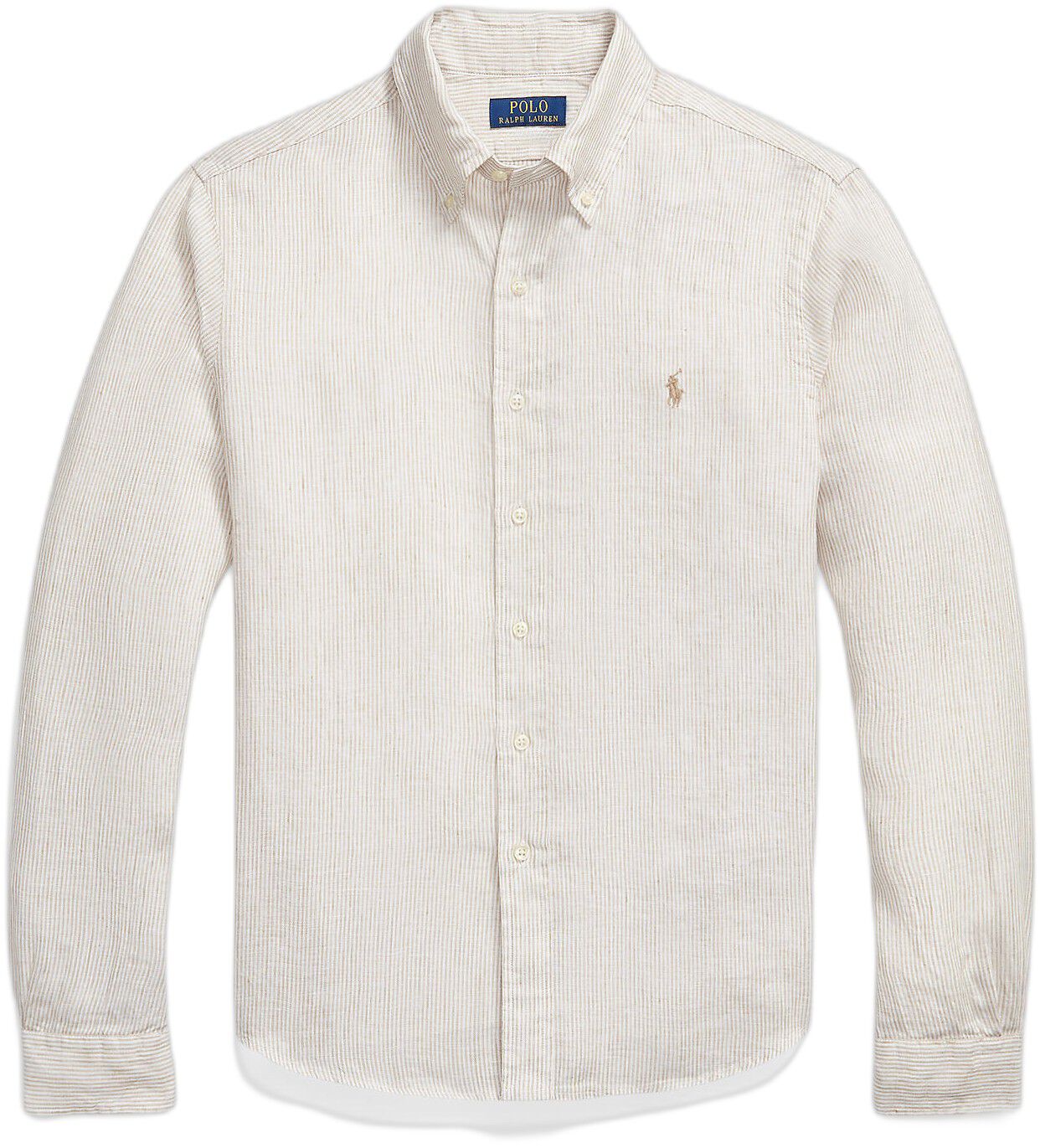 Custom Fit Striped Linen Shirt