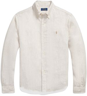 Custom Fit Striped Linen Shirt
