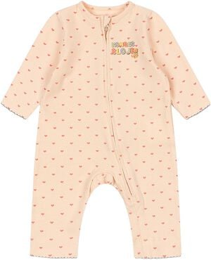 BASIC ZIP ONESIE GOTS