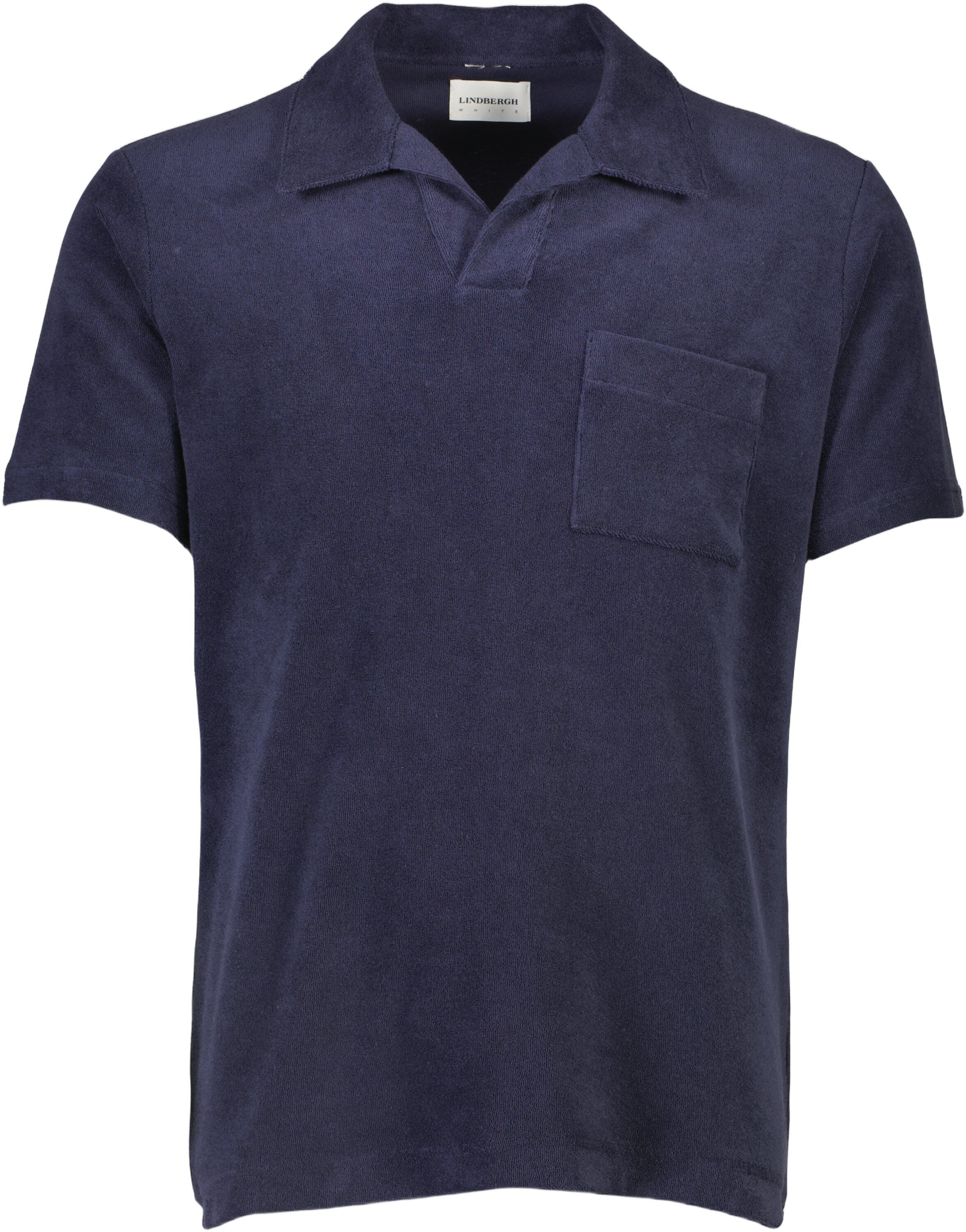 Towel v-neck polo S/S