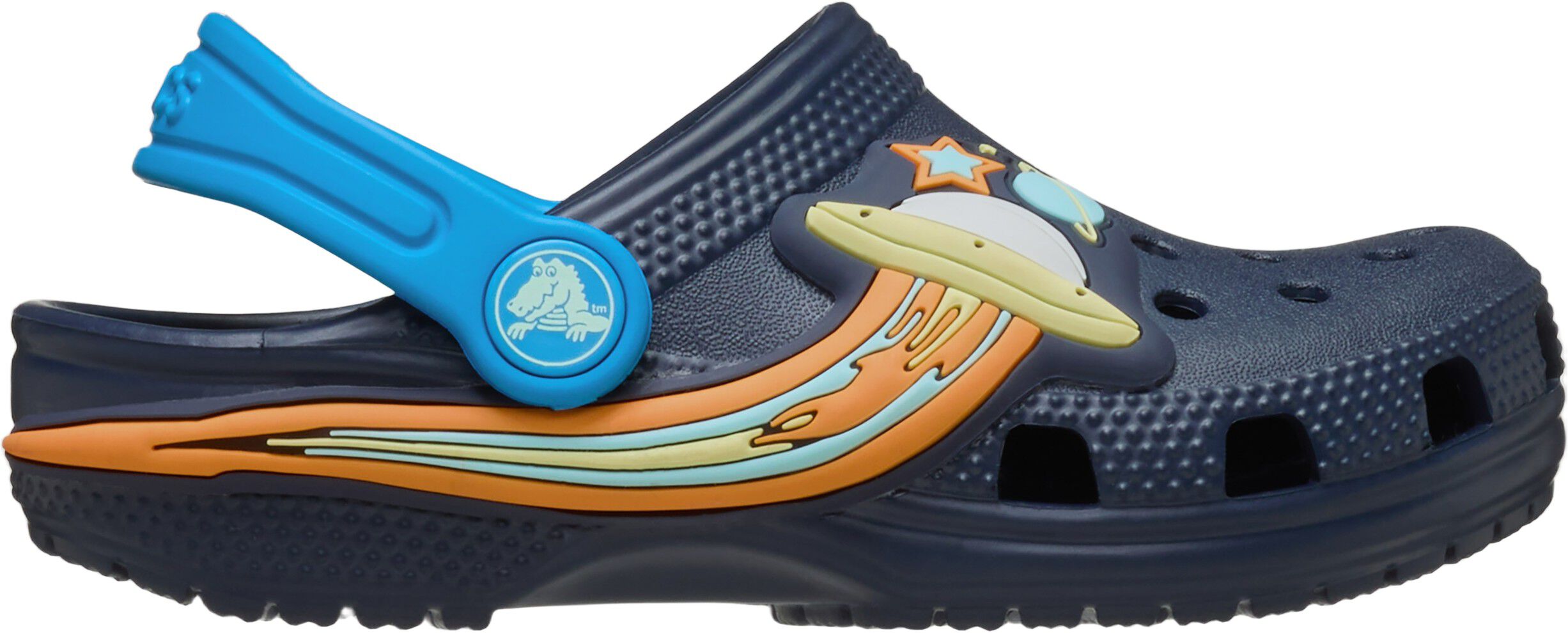 Classic UFO Lights Clog T Navy